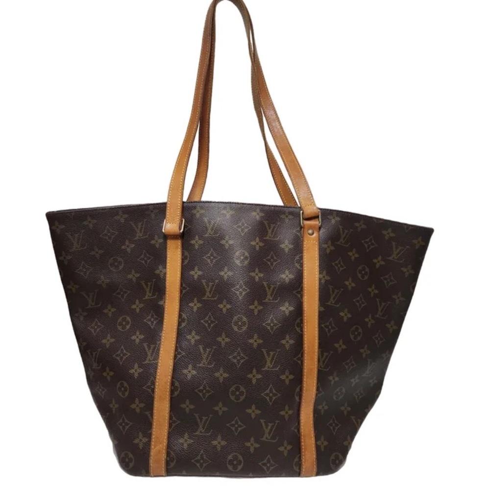 Louis Vuitton Brown Monogram Canvas Tote